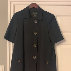 Spring Coat, Navy and Brass, Club Monaco